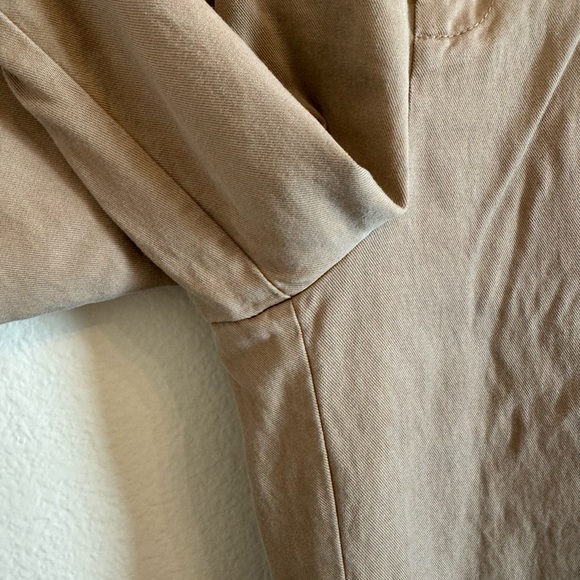 Everlane The Way-High Tencel Drape Wide Leg Pants Tan - Picture 12 of 16